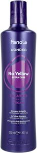 Fanola Wonder No Yellow Shampoo Softness And Shine 350 ml produkt bild
