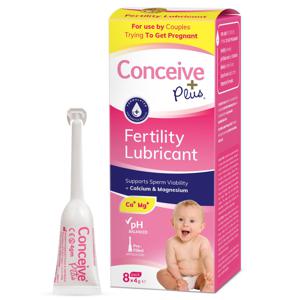 Färdiga Applikatorer 8 x 4g - Fertilitetsglidmedel - Sasmar Conceive plus produkt bild
