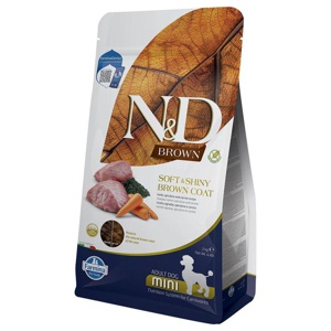 Farmina N&D Brown Dog Lamb & Spirulina Small 2 kg produktbilde