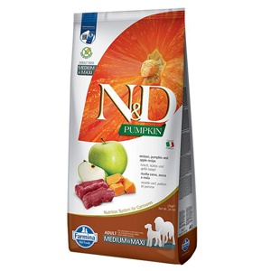 Farmina N&D Medium/Maxi Kürbis, Hirsch & Apfel Produktbild