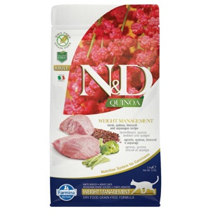 Farmina N&D Quinoa Cat Weight Man Lamb 1,5 kg produktbilde