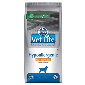 Farmina Vet Life Dog Hypoallergenic mit Fisch & Kartoffel Produktbild