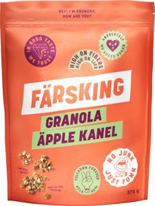 Färsking Granola Äpple Kanel 375 g produkt bild