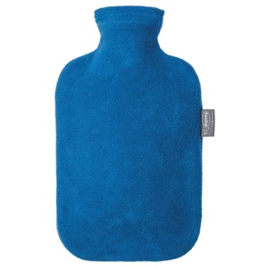 Fashy Värmeflaska Fleece 1 st Blå produkt bild