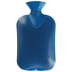 Fashy Varmeflaske, 2 liter, blå, 1 stk. produktbilde