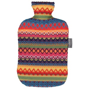 FASHY Wärmflasche Peru-Design rottöne Produktbild