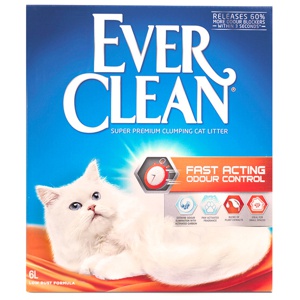 Fast Acting kattsand - 6 L produkt bild