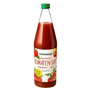 FASTOFIT gewürzter Tomatensaft Bio Schoenenberger Produktbild