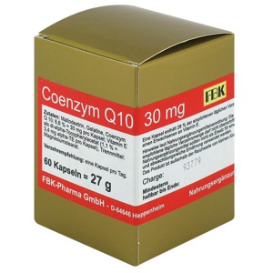 FBK Coenzym Q 10 10 mg 60 St Kapseln Produktbild