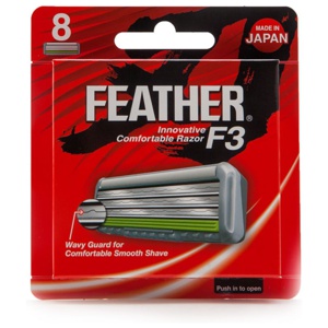 Feather F3 Rasierklingen 8er Pack Produktbild