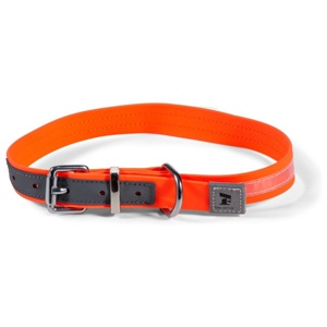 Feel Active Vattentätt Hundhalsband med Reflex Orange (2.5 x 60 - 68cm) produkt bild