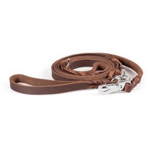 Feel Leather Braid Läderkoppel Multi Brun produkt bild