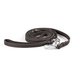 Feel Leather Braid Läderkoppel Multi Svart produkt bild
