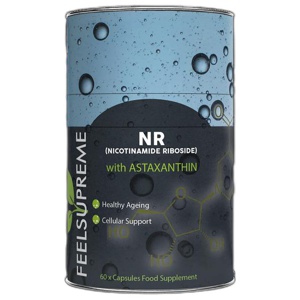 Feel Supreme NAD+ Booster NR with Astaxanthin 60 Veg Caps product image