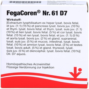 FEGACOREN Nr.61 D 7 Ampullen Produktbild