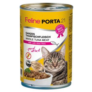 Feline Porta 21 6 x 400 g - Tonfisk med aloe - spannmålsfritt produkt bild