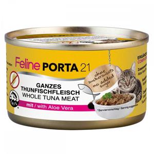 Feline Porta 21 6 x 90 g - Tonfisk med aloe - spannmålsfritt produkt bild
