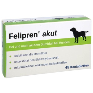 FELIPREN akut Kautabl.bei u.nach Durchfall f.Hunde Produktbild