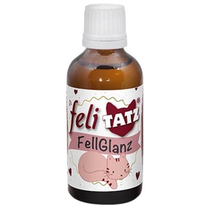 Felitatz Fellglanz Ergänz.Futterm.flüssig für Katzen, 50 ml Flüssigkeit Produktbild