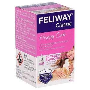 Feliway Classic Nachfüllflakon für Katzen, 48 ml Lösung für einen Vernebler Produktbild