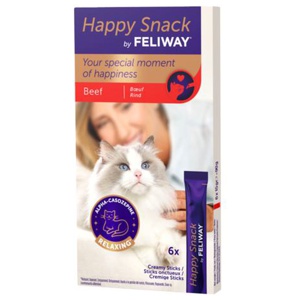 Feliway Happy Snack Nötkött 6 st produkt bild