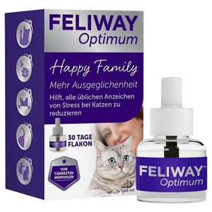 Feliway Optimum Nachfüllflakon Lösung für Vern.für Katzen, 48 ml Lösung für einen Vernebler Produktbild