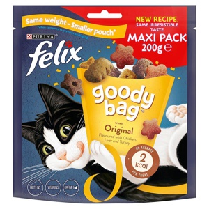 Felix Goody Bag Cat Treats Maxi Pack 200g product image