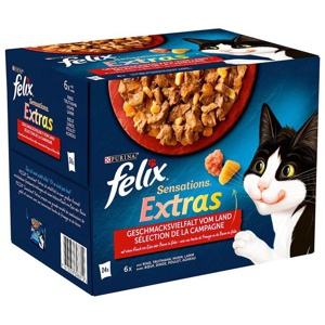 Felix "Sensations Extras" Pouches 24 x 85 g Produktbild