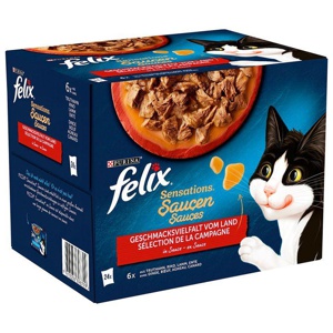 Felix Sensations Saucen Geschmacksvielfalt vom Land 24 x 85 g Produktbild