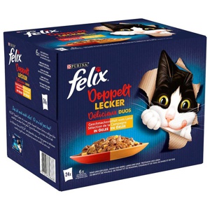 Felix So gut wie es aussieht - Doppelt Lecker Geschmacksvielfalt vom Land 24 x 85 g Produktbild