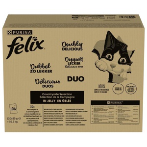 Felix So gut wie es aussieht in Gelee 120x85 g Doppelt lecker Produktbild