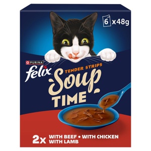 Felix Soup Time Tender Strips 6 x 48g product image