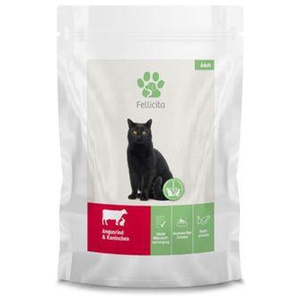 Fellicita Angusrind & Kaninchen 6x 295g Frischebeutel Produktbild