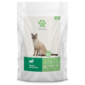 Fellicita Damwild 6x 295 g Frischebeutel Produktbild