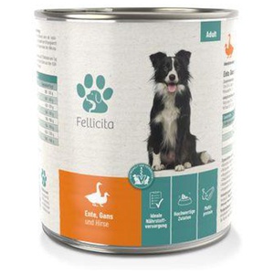 Fellicita Ente, Gans & Hirse 6x 400g Produktbild