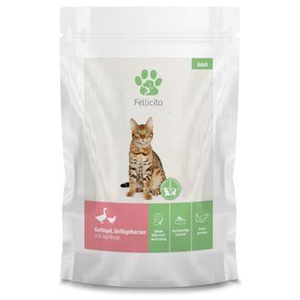 Fellicita Geflügel & Geflügelherzen 6x 295g Frischebeutel Produktbild