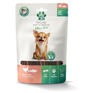 Fellicita Huhn & Lachs Sticks 10x 50g Fellonis Katzensnacks Produktbild