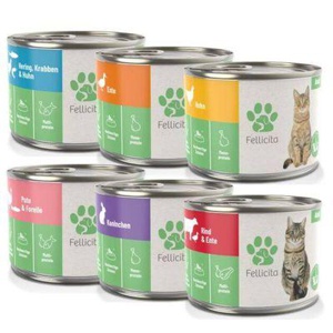 Fellicita Mixpaket Nr. 1 große Vielfalt 6x 200g Produktbild