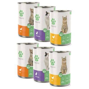 Fellicita Mixpaket Nr. 5 Monoprotein 6x 400g Produktbild