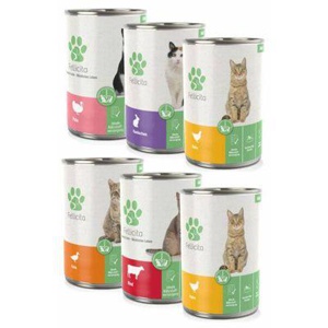 Fellicita Multipack Single Protein 6x400 g Produktbild
