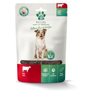 Fellicita Rind Fleischstreifen 8x 50g Fellonis Katzensnacks Produktbild