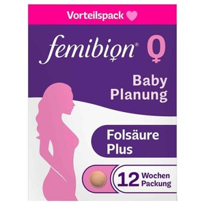 Femibion 0 Babyplanung Tabletten Produktbild