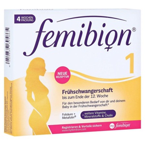 femibion 1 Frühschwangerschaft 28 St Tabletten Produktbild
