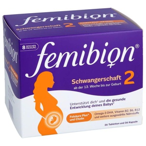femibion 2 Schwangerschaft 2X56 St Kombipackung Produktbild