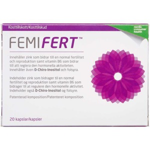 Femifert - 20 kaps. produktbillede