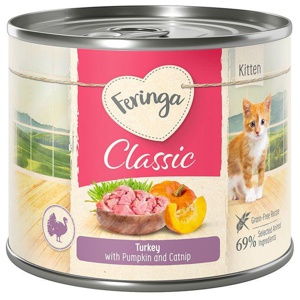 Feringa Classic Meat Menü Kitten 6 x 200 g Produktbild