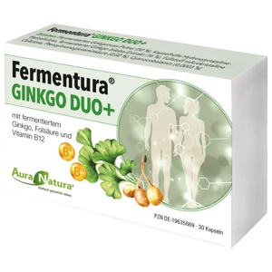 Fermentura GINKGO DUO+ 30 St Kapseln Produktbild