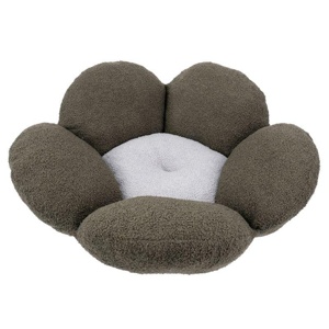ferplast Kuschelbett Fiore Bouclé, grün / grau Produktbild