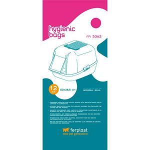 Ferplast Påse till Kattoalett 12-pack produkt bild