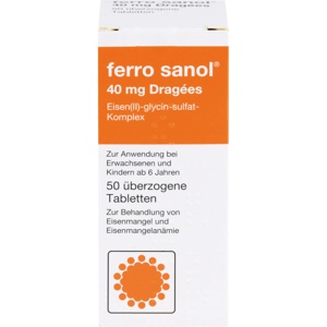 FERRO SANOL überzogene Tabletten Produktbild